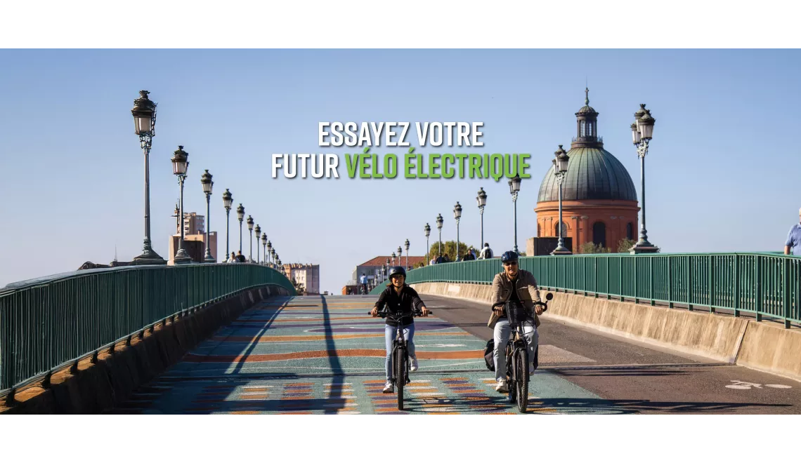 Essayer un Vélo Électrique à Toulouse 
